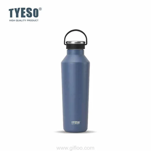 Vacuum Insulated Sports Bottle with Soft Silicone Handle 750 ML 01-01002