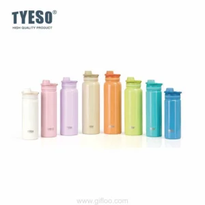 Stainless Steel Sports Bottle with Easy-grip Handle Vacuum Insulated Bottle 600 ML Ts-8706C