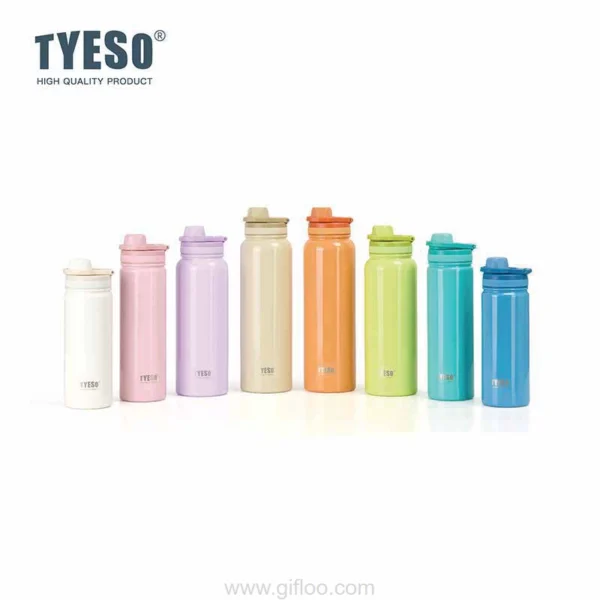 Stainless Steel Sports Bottle with Easy-grip Handle Vacuum Insulated Bottle 600 ML Ts-8706C