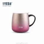 Gradient Vacuum Coffee Mug with Plastic Handle Table Mug 473 ML TS-8761