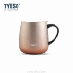 Gradient Vacuum Coffee Mug with Plastic Handle Table Mug 473 ML TS-8761