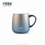 Gradient Vacuum Coffee Mug with Plastic Handle Table Mug 473 ML TS-8761
