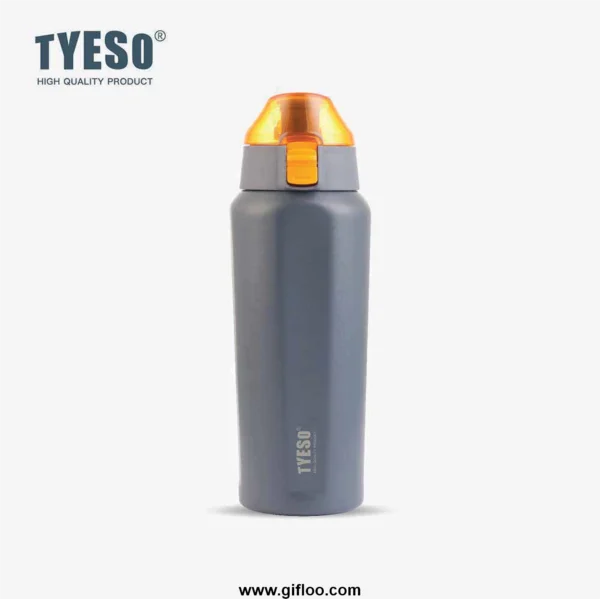 Sports Bottle With Unique Square Shape & One-touch Open lid 600 ML TS-8817B
