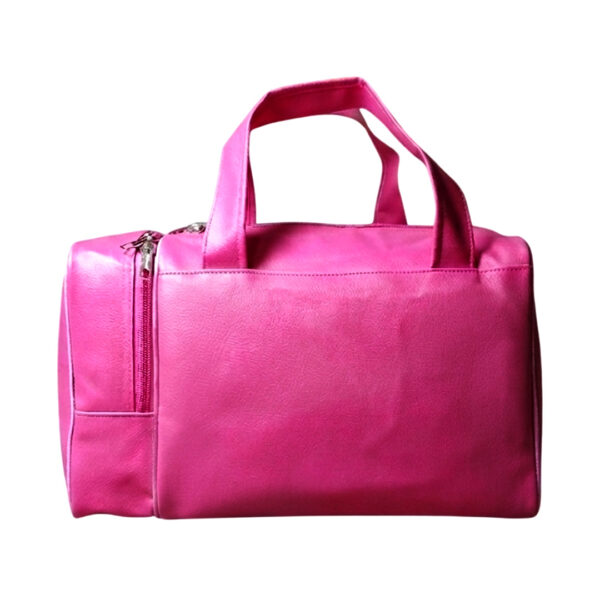 Duffle Bag Pink | Gym Bags for Women | Sports & Travel Bag with Side Pocket Adjustable Shoulder Bag
