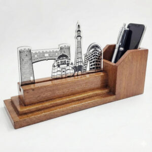 Wooden Desk Organizer – Pen Holder-1