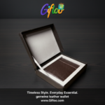 Genuine Leather Wallet with box
