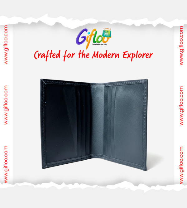 Leather Wallet Black with Box