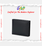 Leather Wallet Black with Box