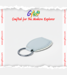 Geniune Leather Card holder and Keychain set with box