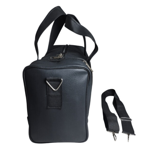 Duffle Bag Black | Gym Bags for Men & Women | Sports & Travel Bag with Side Pocket Adjustable Shoulder Bag