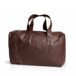 Duffle Bag Brown | Gym Bags for Men & Women | Sports & Travel Bag with Side Pocket Adjustable Shoulder Bag