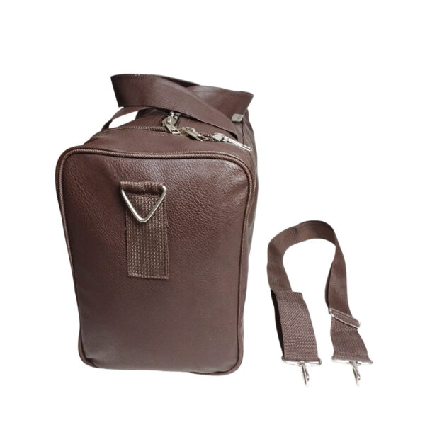 Duffle Bag Brown | Gym Bags for Men & Women | Sports & Travel Bag with Side Pocket Adjustable Shoulder Bag