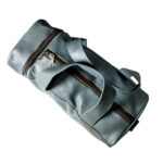 Duffle Bag Grey | Gym Bags for Men & Women | Sports & Travel Bag with Side Pocket Adjustable Shoulder Bag