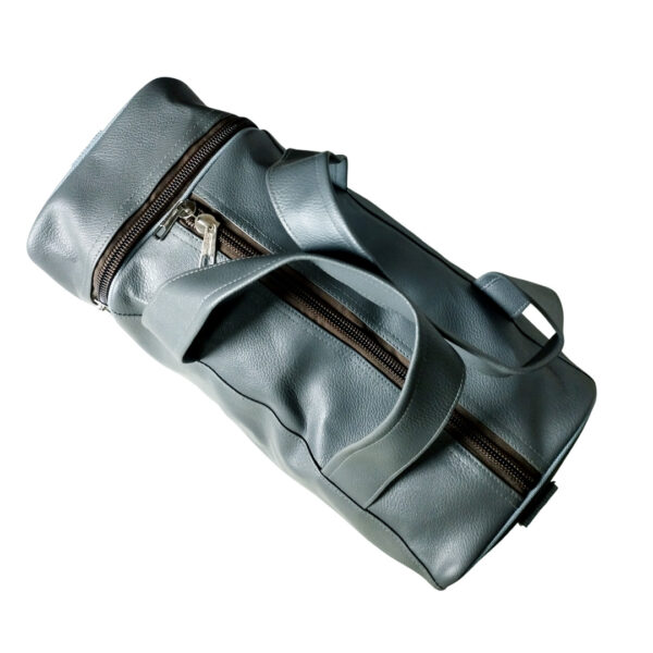 Duffle Bag Grey | Gym Bags for Men & Women | Sports & Travel Bag with Side Pocket Adjustable Shoulder Bag