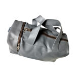 Duffle Bag Grey | Gym Bags for Men & Women | Sports & Travel Bag with Side Pocket Adjustable Shoulder Bag