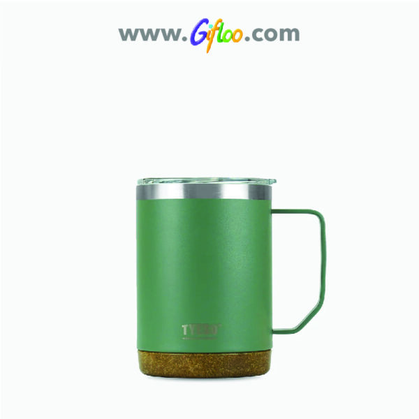 Coffee Mug with Wood-Plastic Bottom 530 ML TS-8836