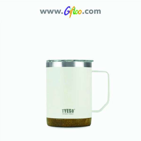 Coffee Mug with Wood-Plastic Bottom 530 ML TS-8836
