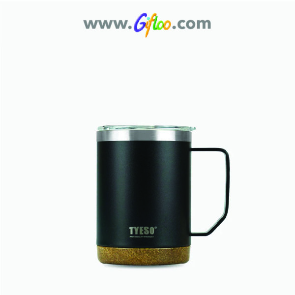 Coffee Mug with Wood-Plastic Bottom 530 ML TS-8836