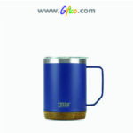 Coffee Mug with Wood-Plastic Bottom 530 ML TS-8836
