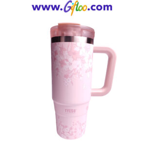 AURA Insulated Travel Tumbler Floral Series 900 ML TS-8868