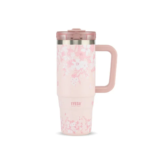 AURA Insulated Travel Tumbler Floral Series 900 ML TS-8868