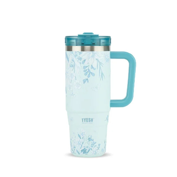 AURA Insulated Travel Tumbler Floral Series 900 ML TS-8868