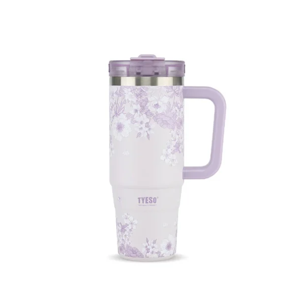 AURA Insulated Travel Tumbler Floral Series 900 ML TS-8868