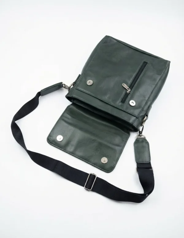 Premium Synthetic Leather Crossbody Travel Bag Stylish Shoulder Sling Bag for Men & Women
