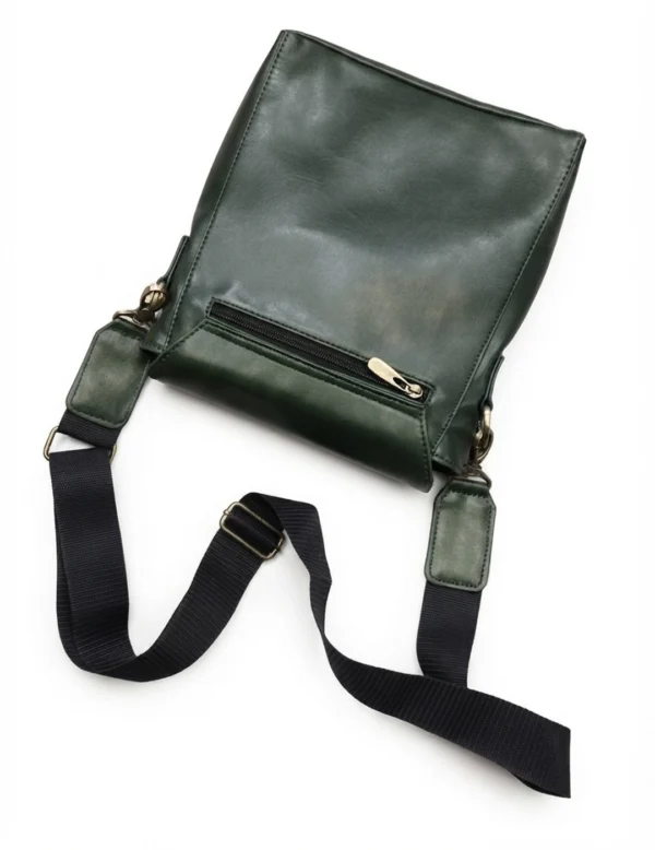Premium Synthetic Leather Crossbody Travel Bag Stylish Shoulder Sling Bag for Men & Women