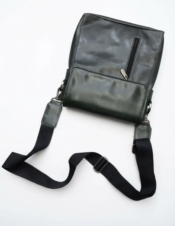 Premium Synthetic Leather Crossbody Travel Bag Stylish Shoulder Sling Bag for Men & Women