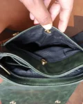 Premium Synthetic Leather Crossbody Travel Bag Stylish Shoulder Sling Bag for Men & Women With Free Gift Cow Leather Minimalist Wallet